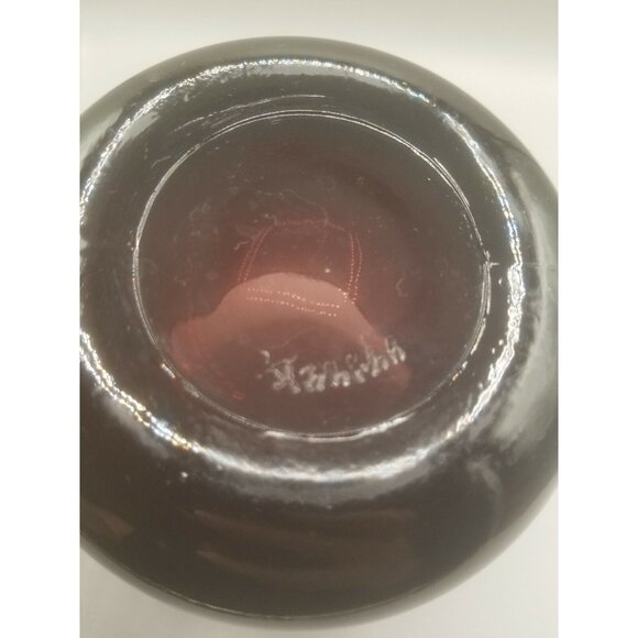 Kanebo Amethyst Glass Pitcher Milk Juice Water Jug Handled Pitcher Purple Glass - Picture 7 of 7